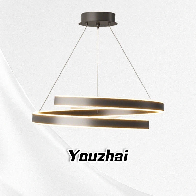 

Restaurant pendant light, master bedroom light, modern and minimalist living room light, dining room light, circular light