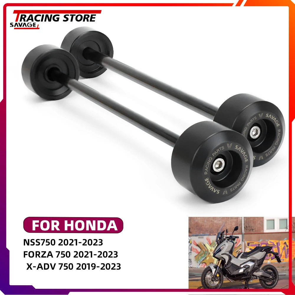 

For HONDA NSS750 For FORZA 750 X-ADV 750 Motorcycle Front Rear Wheel Axle Spindle Swingarm Slider Guard Crash Protector XADV750