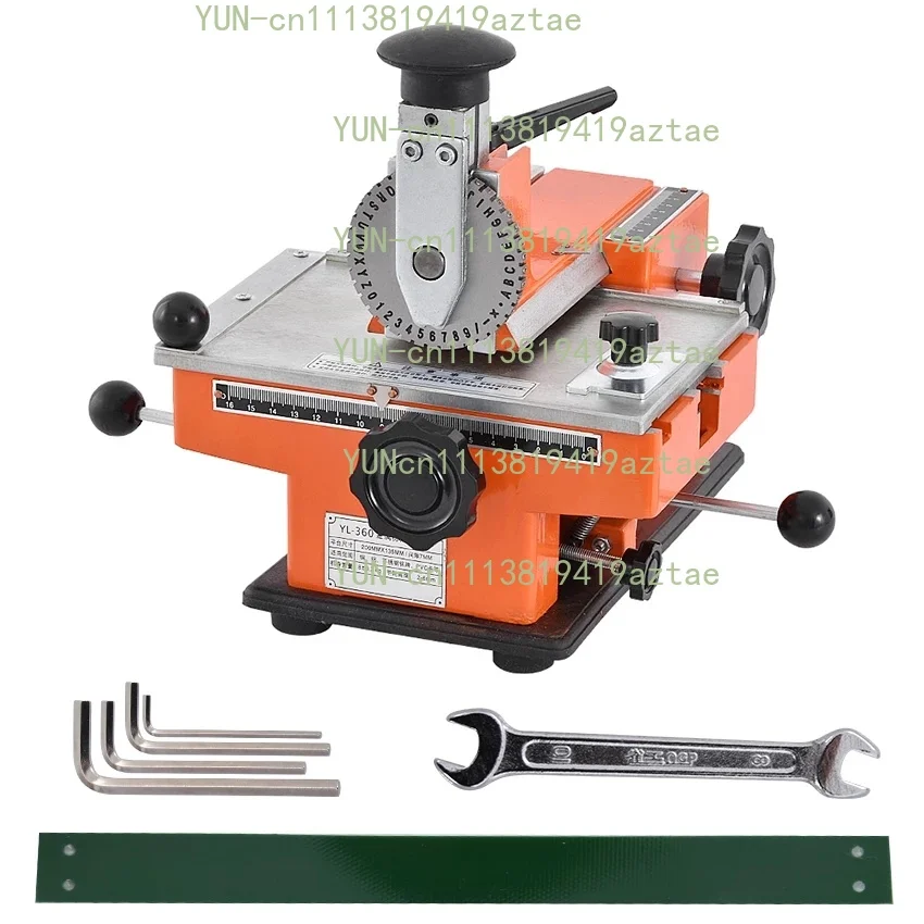 Semi-automatic manual marking machine,aluminum labeling coding machine,equipment parameter label printer