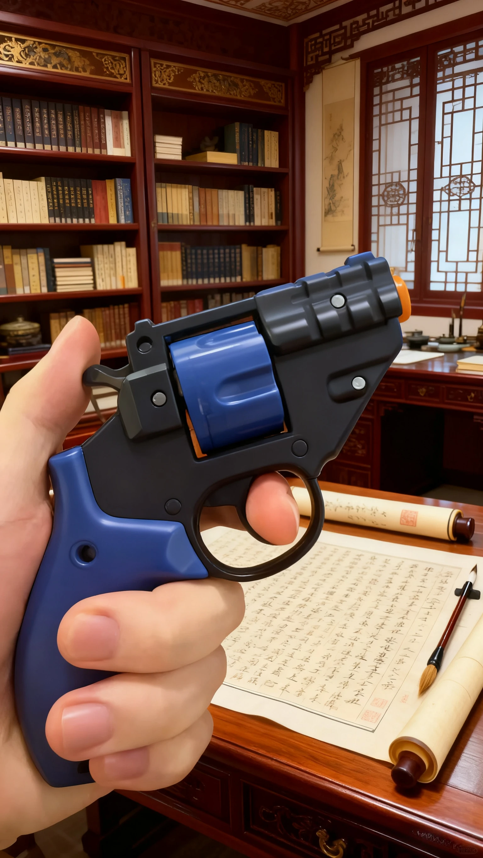 La mejor pistola de juguete revólver para adultos, pistola Blaster, juegos de disparos, balas blandas, regalo de cumpleaños