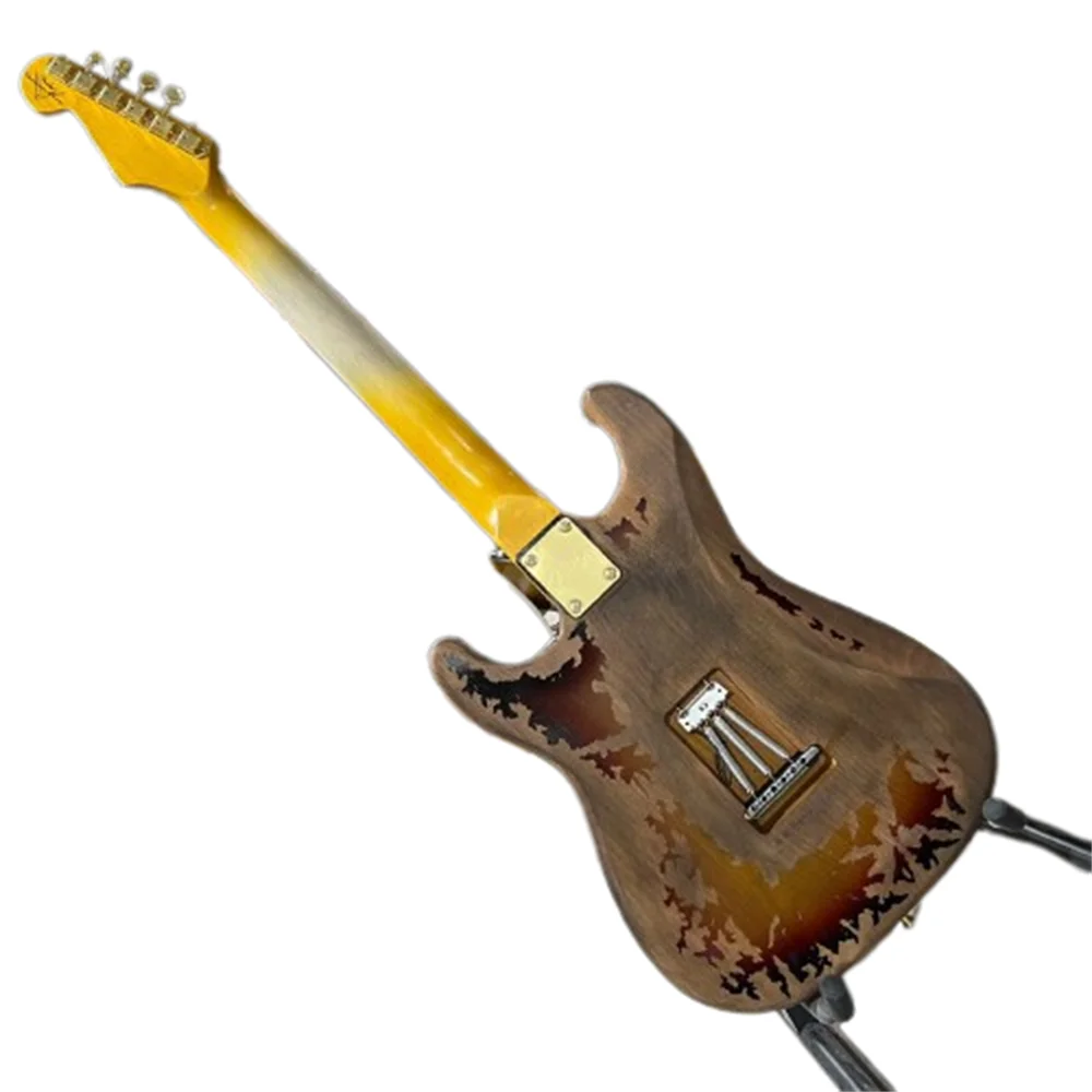 SRV Stevie Ray Vaughan Aged Relic Electric Guitar High Quality Guitar Free Shipping in Stock