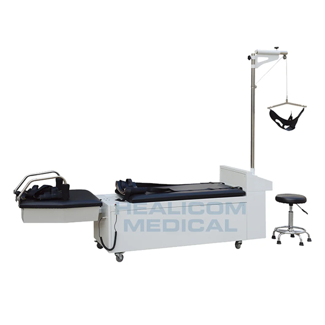 Hot Selling Multi-functional Physiotherapy Rehabilitation Adjustable Traction Bed