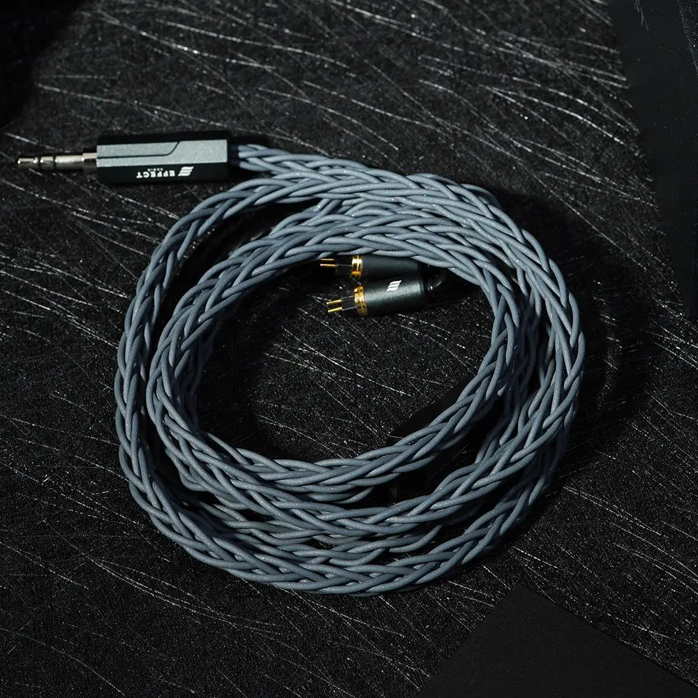 Effect Audio Signature Series II Eros S II 8 Wire Earphone Cable 2Pin 0.78 ConX Interchangeable Connector Professional IEM Cable