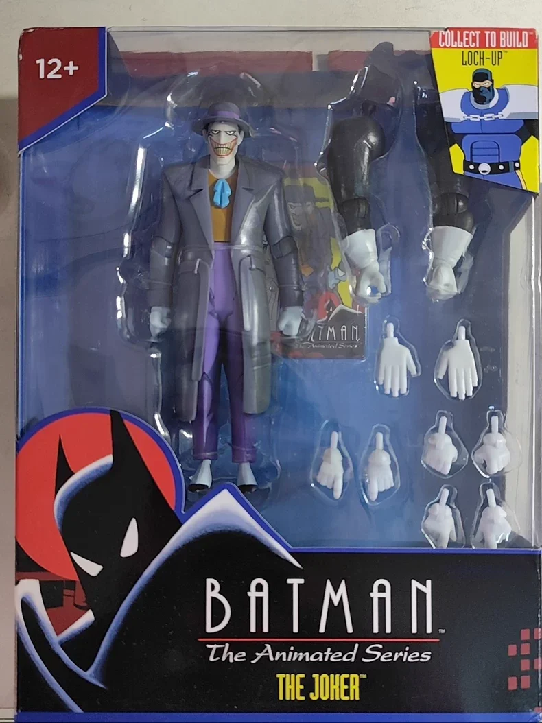 

Фигурка Джокера McFarlane TAS Clam Shell — совершенно новая, нераспечатанная, со сборками деталей, коллекционная для любителей постоянного тока