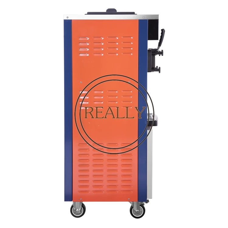 Máquina de helado suave vertical de 20 ~ 28L/h, máquina de helado de servicio suave carpigiani