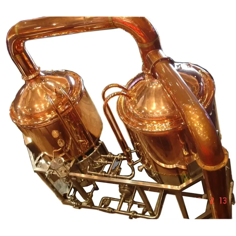 2026 CE Widely Hotel Copper Beer Equipment Conical Fermenters