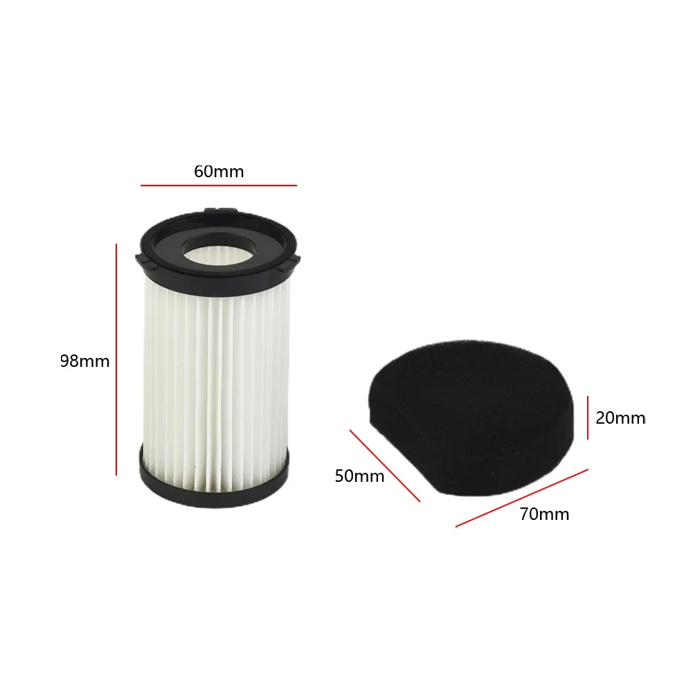 Set Of 3 Filters Compatible With For Galaxy GL6255 BS3070 And For Clatronic BS1306 Corded Vacuums For Optimal Dust Collection