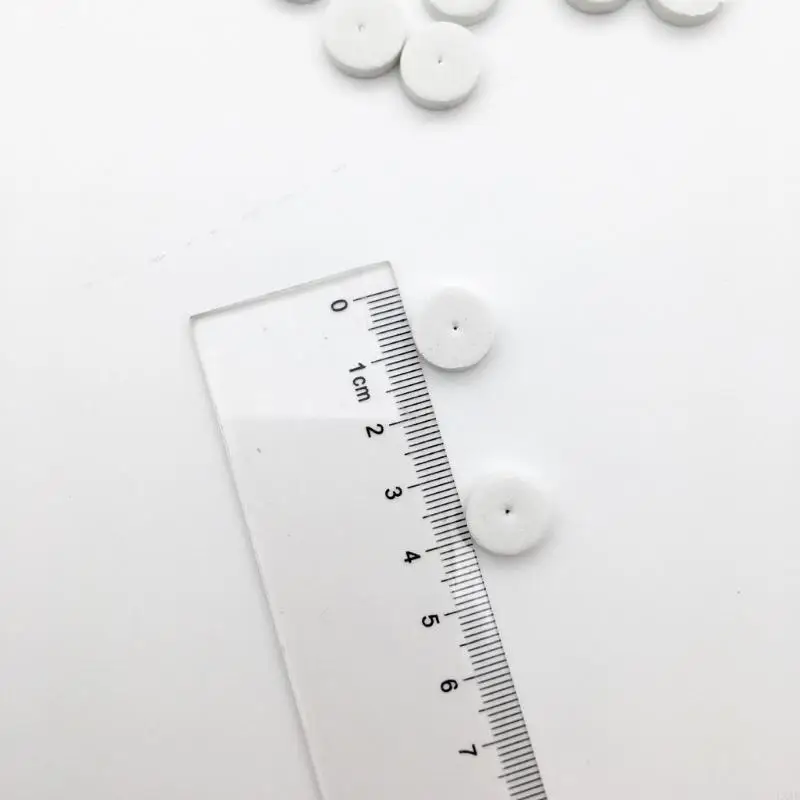  200/500Pcs Round Anti Pain Cushion Earring Backs for Ear Studs Soft Gasket Spacers Jewelry Making Accessories Supplies