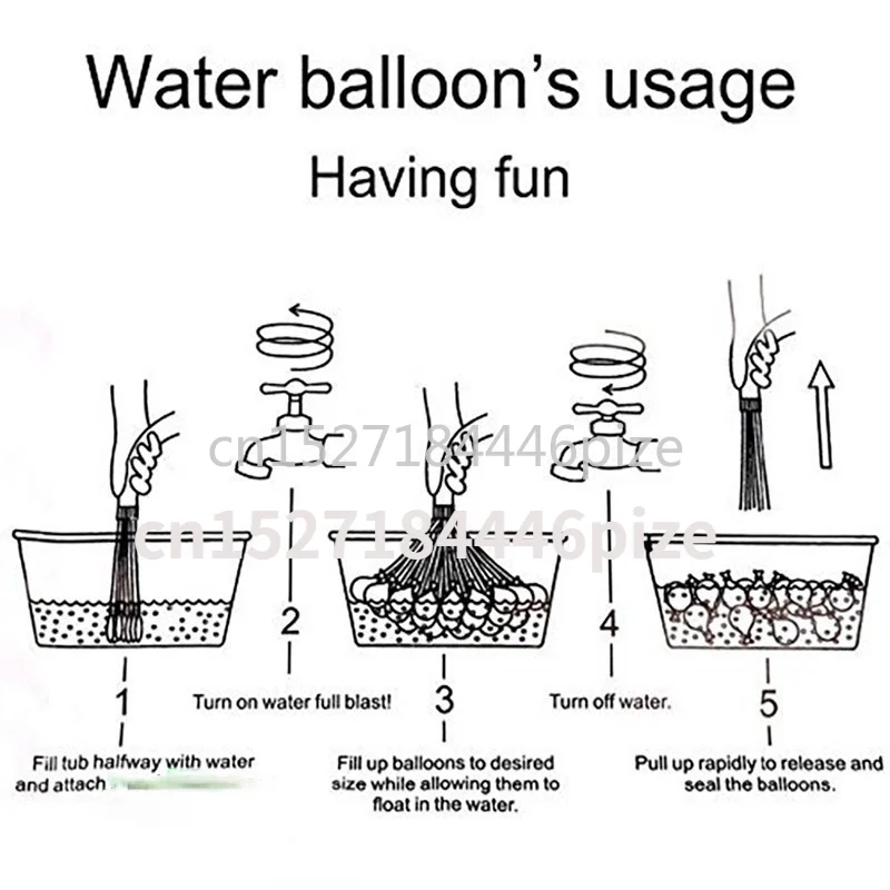 111 teile/beutel Füllung Wasser Luftballons Lustige Sommer Outdoor Spielzeug Ballon Bündel Wasser Luftballons Bomben Neuheit Gag Spielzeug Für Kinder