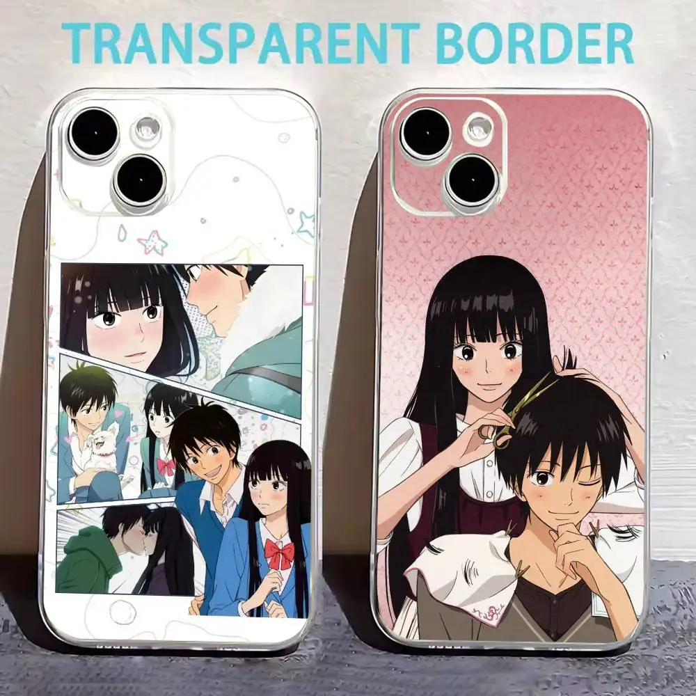 

Kimi ni Todoke Phone Case For iPhone17,16,15,14,13,12,11 Plus,Pro Max Soft Transparent Cover