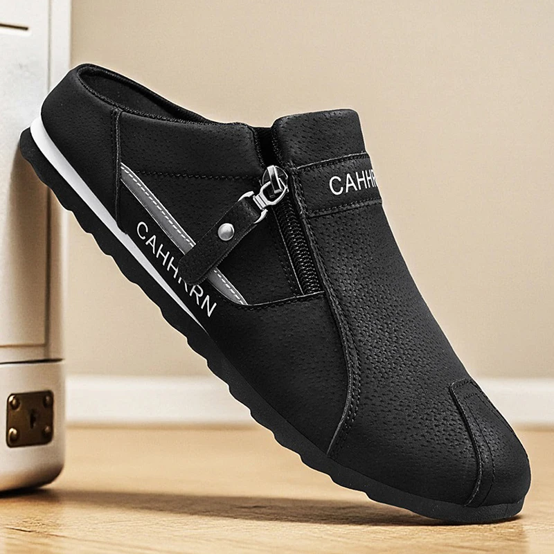

New Men's Lightweight Non-slip Breathable Wear-resistant Running Sports Fashion Versatile Casual Shoes Brand Slippers 2026