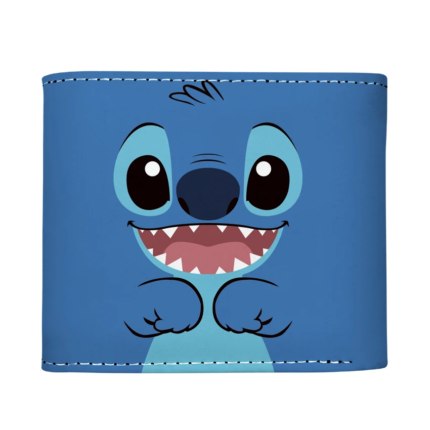 New Design Disney Cartoon Stitch Wallet with Card Holder Hasp Purse