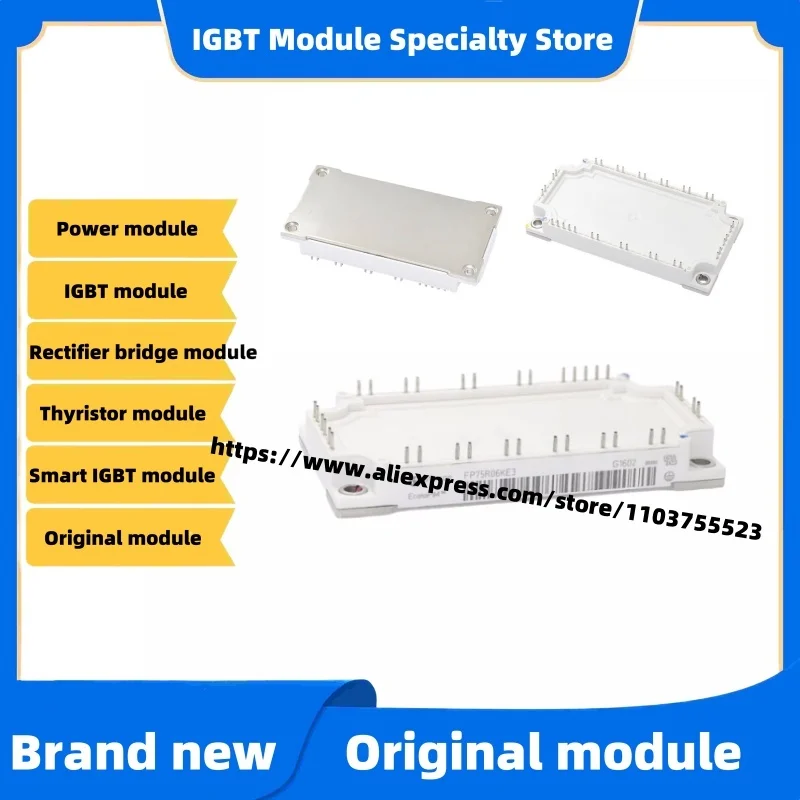 FP30R06KE3 FP50R06KE3 FP75R06KE3 FP100R06KE3 new Original  IGBT Module