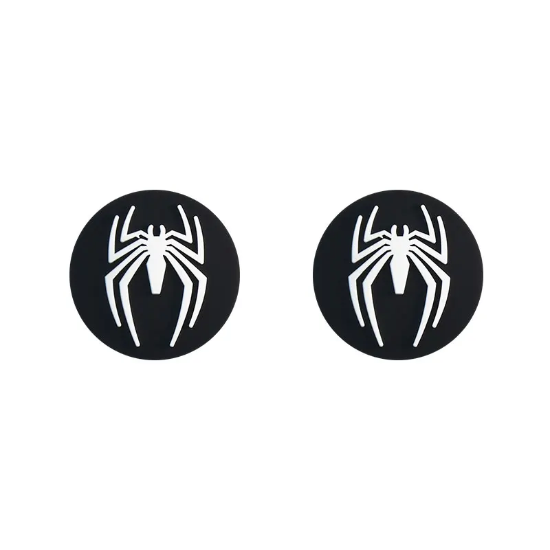 Spider Thumb-Stick-Griffkappe für R36S RG35XX H R36H Retroid Pocket 5, Retro-Spielkonsolen-Joystick-Abdeckung, Silikon-Schutzhülle