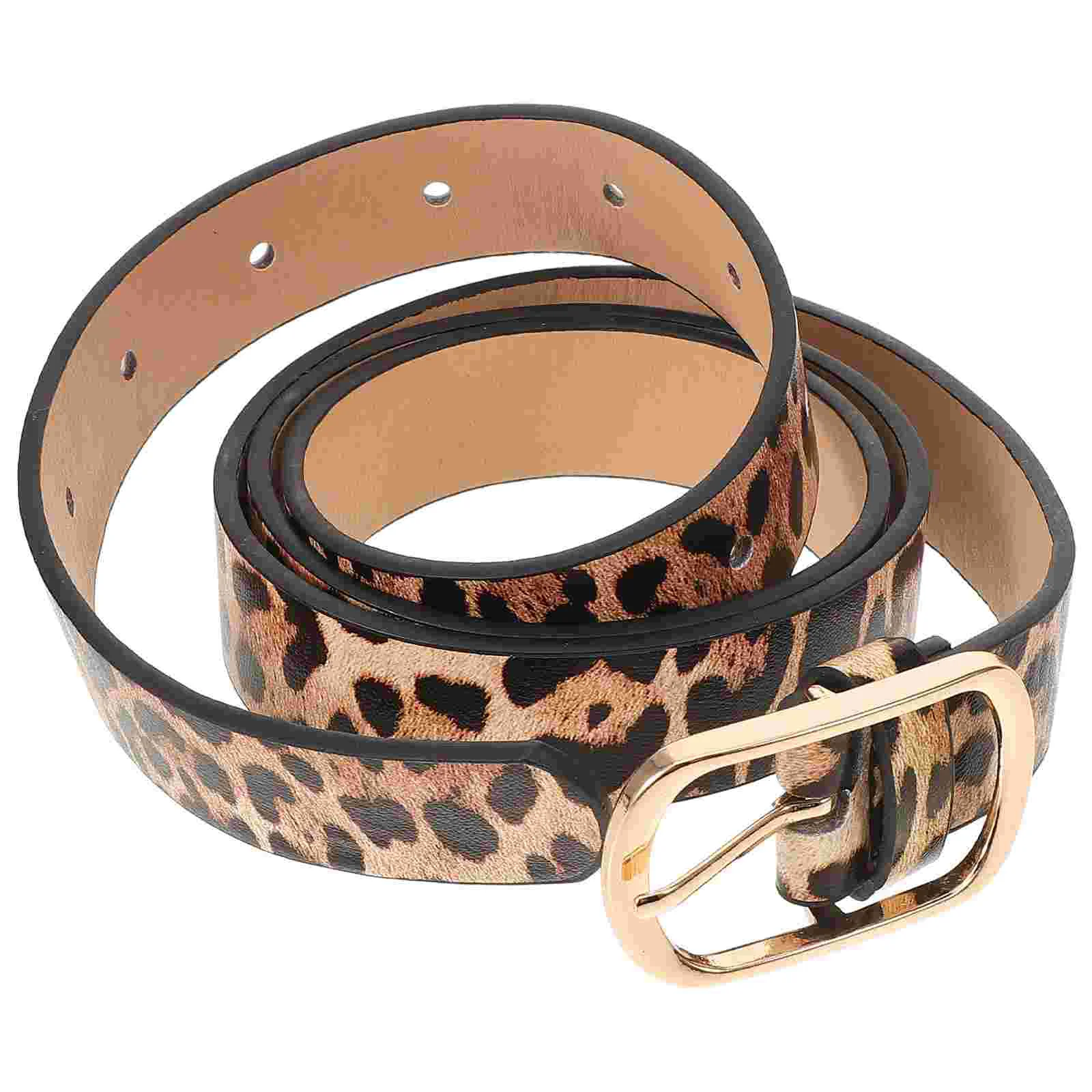 Artificial Woman Women Clip Mesh Accessories Jungle Stickers Ladies Belts for Jeans