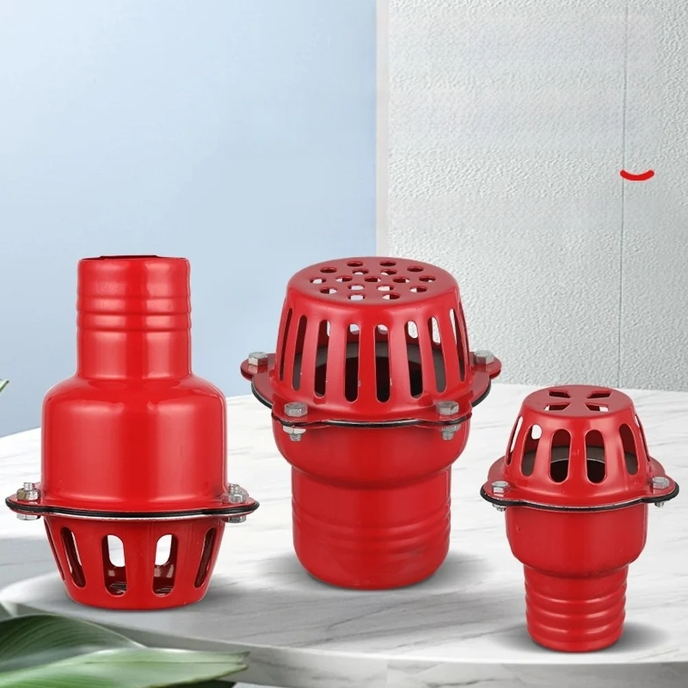 Iron Foot Valve With Strainer For Water Pump Irrigation Water Pump Foot Valve Pump Foot Strainer Irrigation