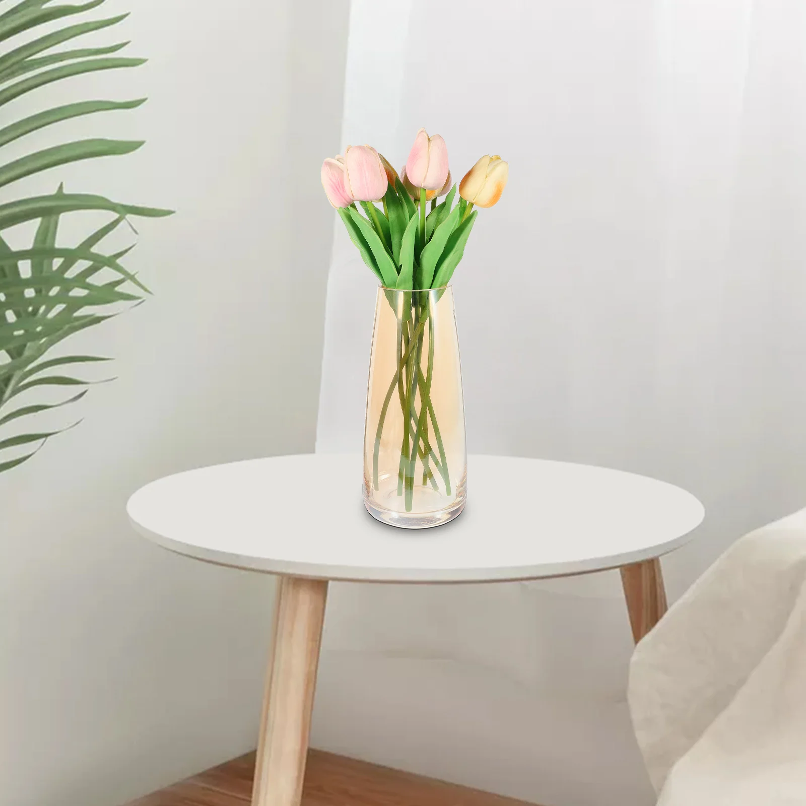 

Desk Flower Vase Vases Decorative Cute Hydroponic Arrangement Holder Glass Flowers