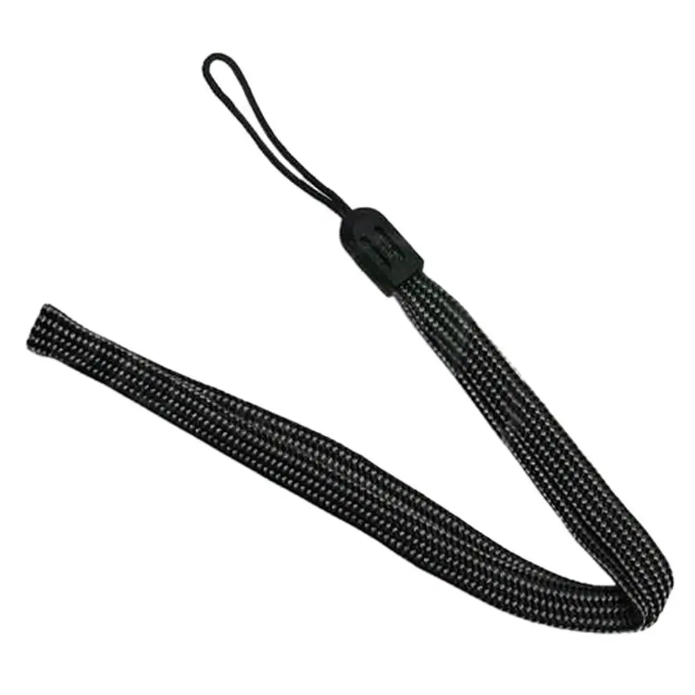 10Pcs Black Elastic Hanging Ropes For Selfie Pole & Phone Flashlight Mobile Phone Hanging Rope Dropshipping Carabiner For Keys