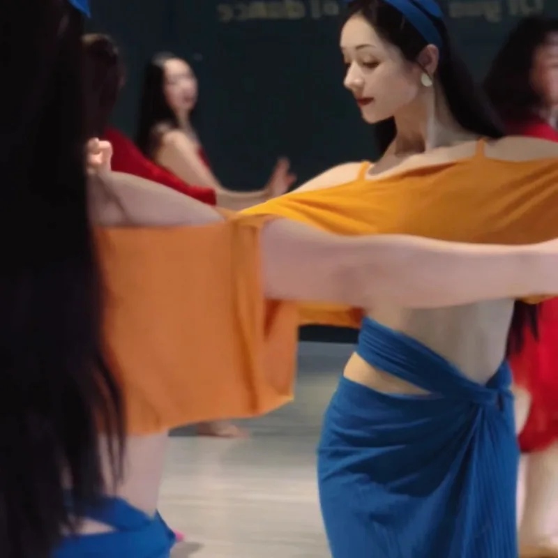 customized belly dance costumes plus size performance set outfit sexy temperament exotic dancewear belly dancewear