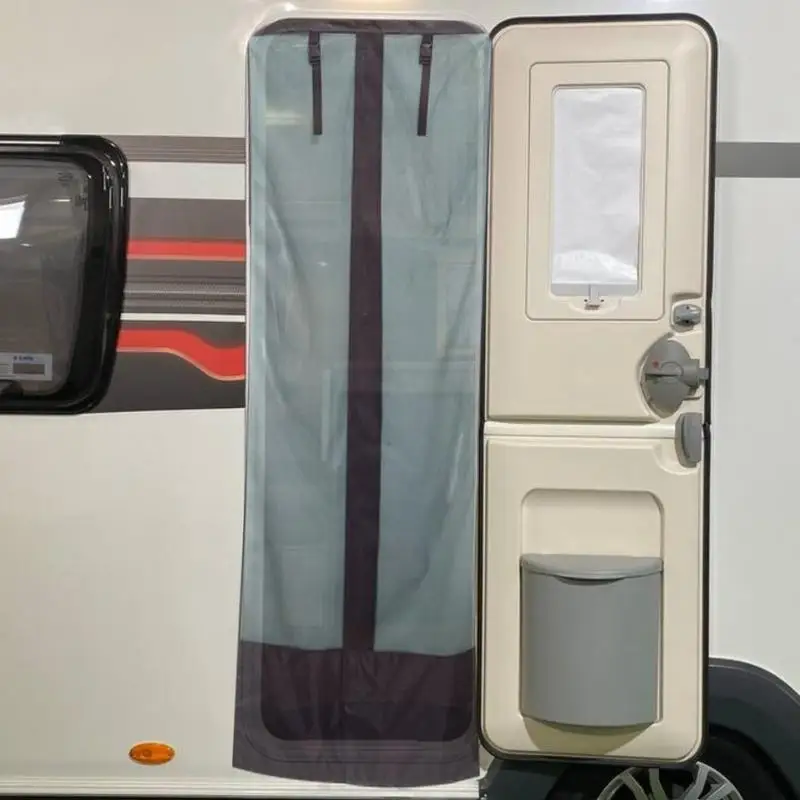 Summer Anti Bug Mosquito Fly Net Door Curtains Mesh Automatic Closing Door Screen Kitchen Curtain RV Accessories