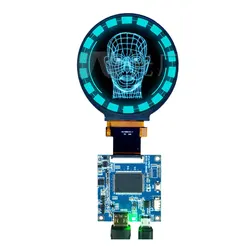 2.8 Inch TFT High Definition Round Screen Instrument Smart Home Sweeping Robot LCD Screen With HDMI Driver Board