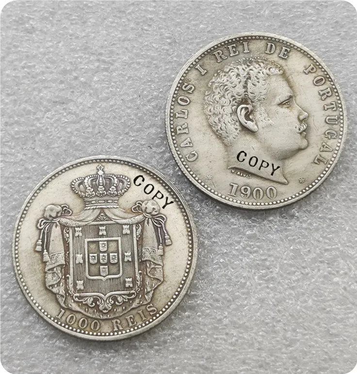 30 piezas de diferentes monedas de copia de Portugal