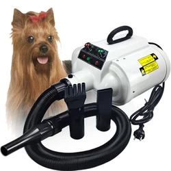 Professional Pet Hair Dryer, Double Motor Wind Blower for Large Pet Clothes, Dog and Cat Grooming Dryer, 220V, 110V, 3400W