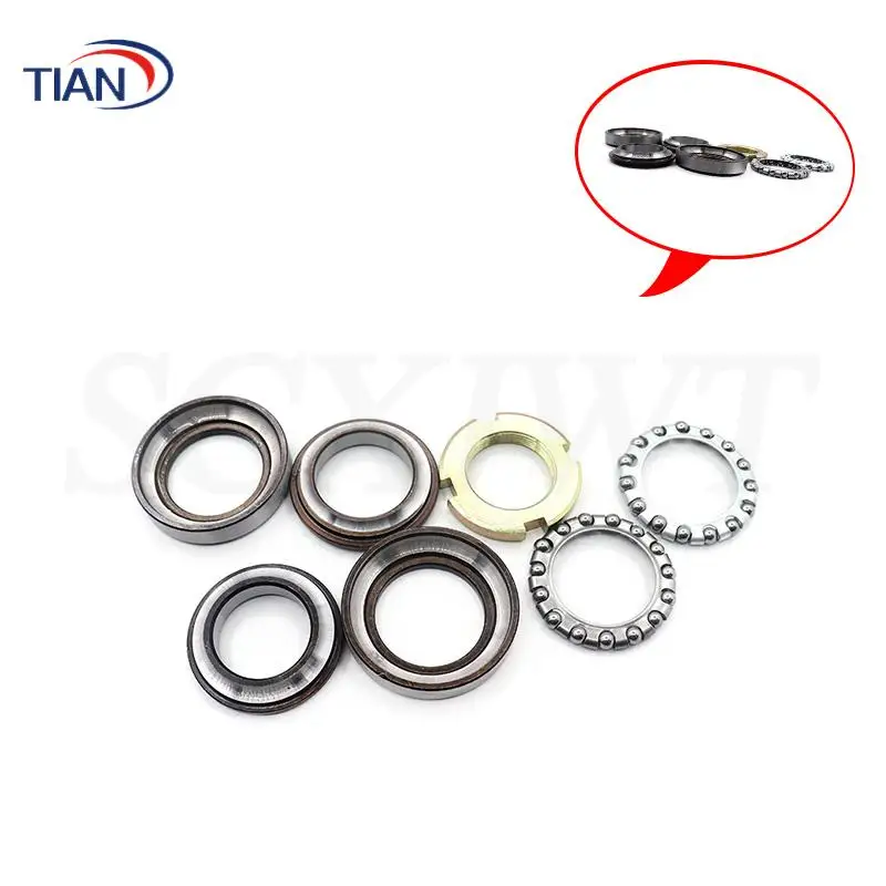 Steering Column Bearings Electric Scooter Bearings Seven-Piece Set for Citycoco Scooter Accessories