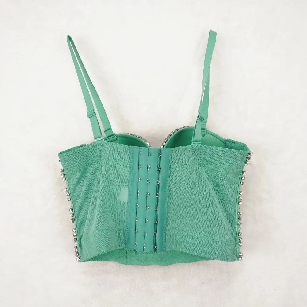 جديد شبكة مرصعة بأحجار الراين ملابس داخلية مثيرة هوتي مليئة بالماس لشد البطن لرفع نماذج حزام الأرداف