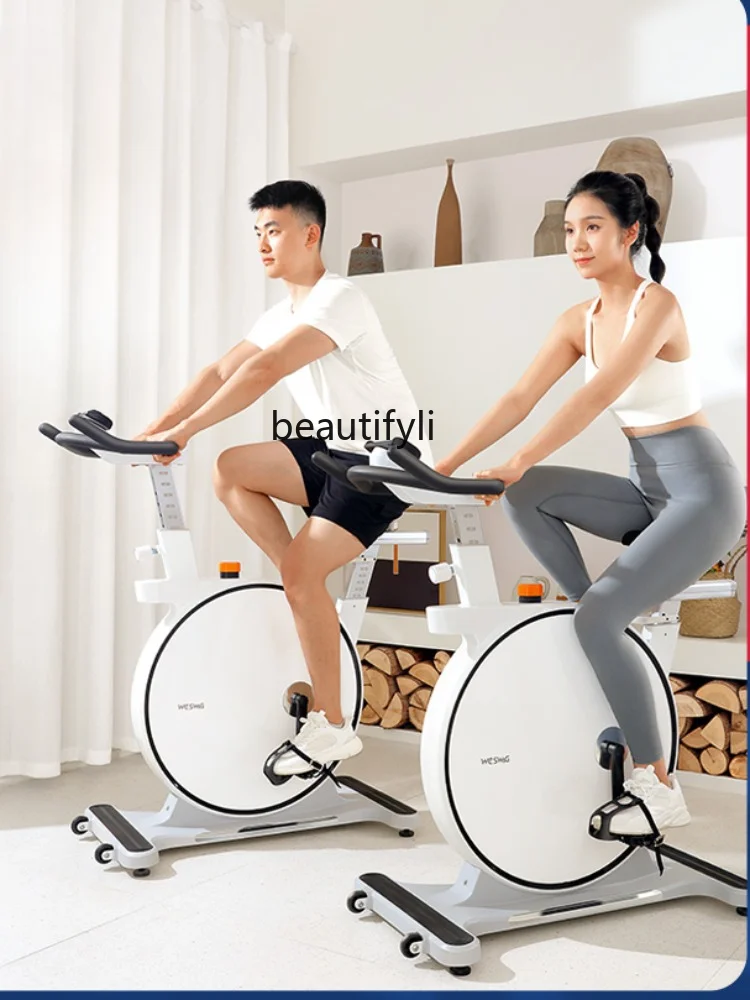 Spinning Smart Magnetic Control Mute Fitness Bike Household Leg Trainer Material Weight Loss