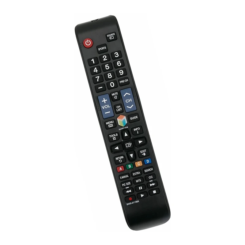Télécommande pour Samsung Smart TV BN59-01198X infrarouge dermatRemote Control (2XAAA 24.com)