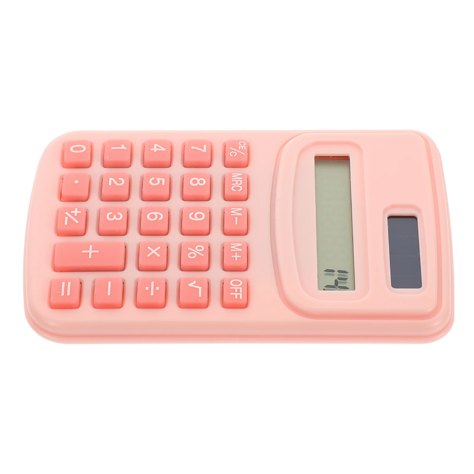 

Portable Calculator Office Calculators for Students Small Basic Pink Design Practical Arithmetic Helper