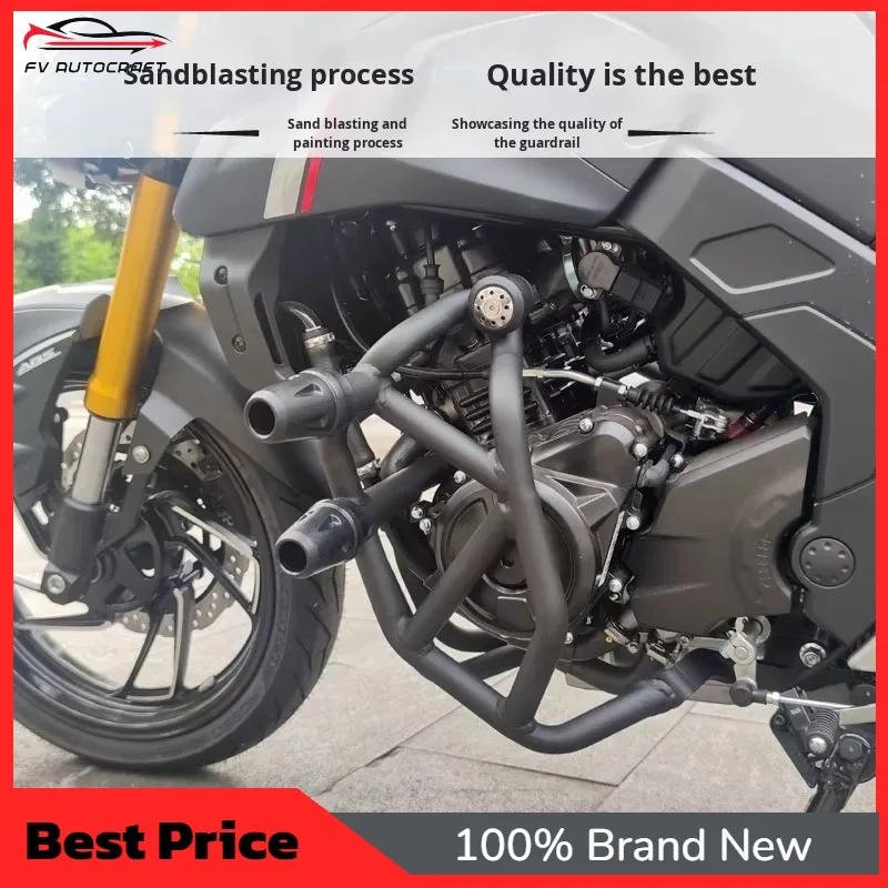 【2026】For Haojue XCR300 Racing Anti-Fall Bar HJ300-2 Guard Bar New DR300 Bumper Guard Protective Bar Modification Parts
