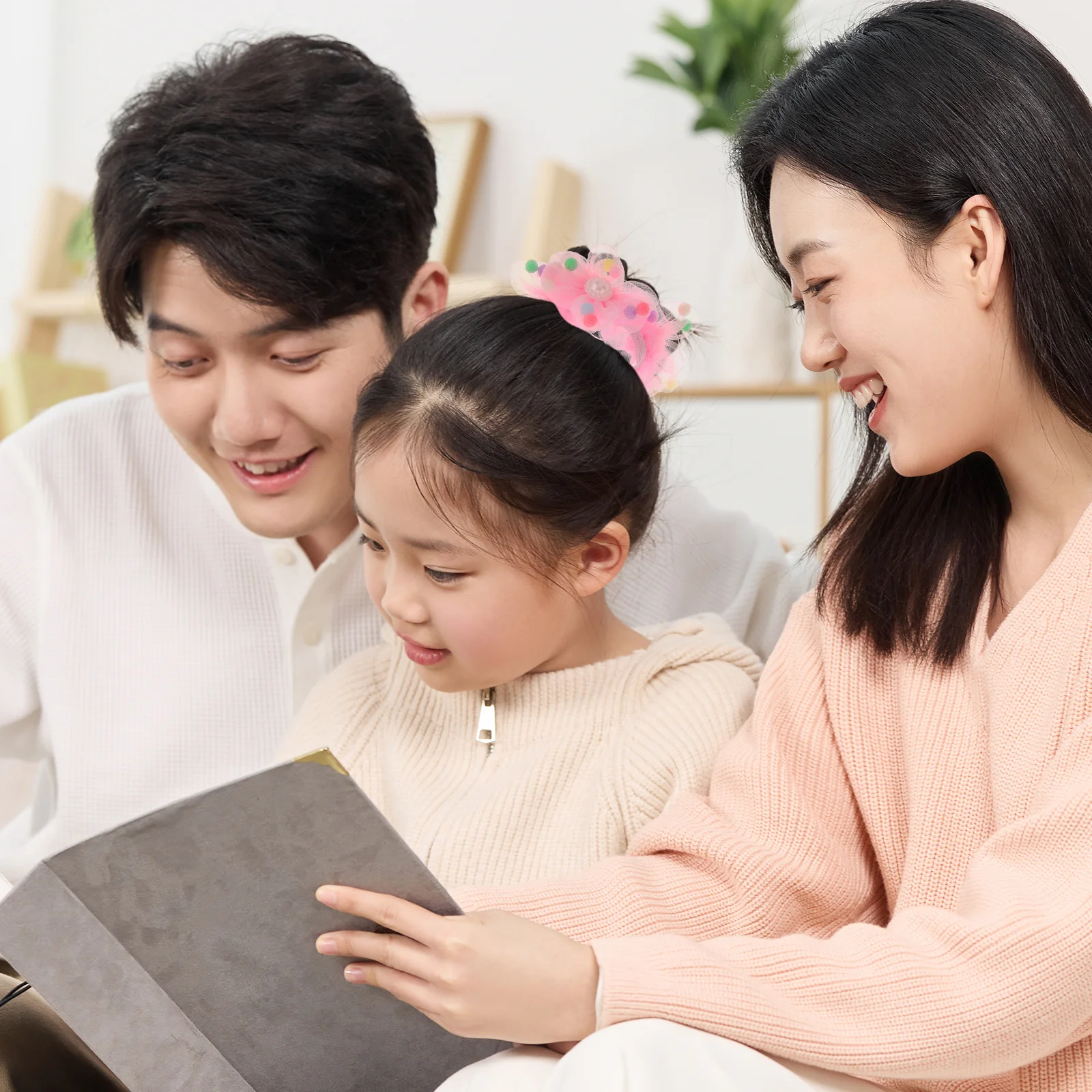 

4 шт., аксессуары для волос, эластичная повязка для волос, головной убор с цветком, яркий дизайн подсолнуха, удобный материал, универсальный