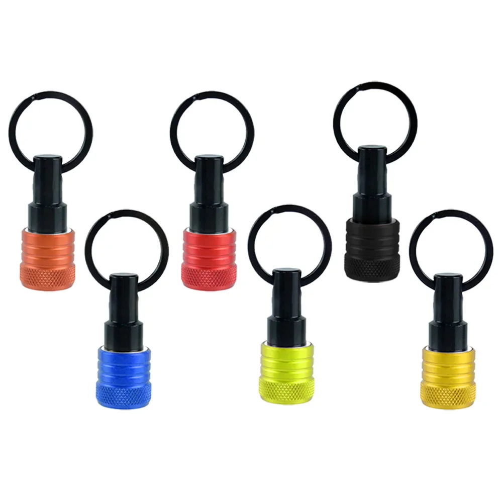 

1 4inch Shank Key Chain Adapter 1 4 Inch Hex Shank Adapter 1 4-Inch Bit Compatibility Convenient Tool Organizer