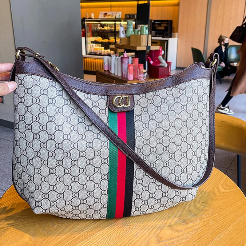 

Women 2026 Fashion Luxury Tote Bag Underarm Bag Large Capacity Multi-Purpose Shoulder Crossbody Satchel Purse