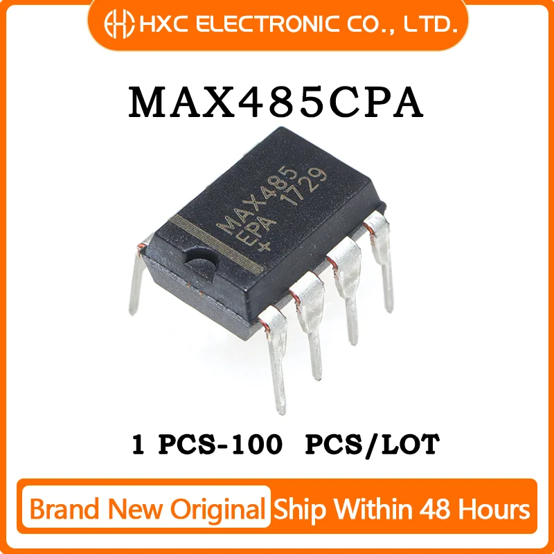 

5PCS/10PCS/50PCS/100PCS 100% New IC MAX485CPA MAX485CPA+ DIP8