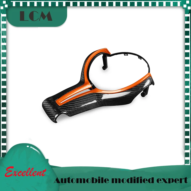

Replacement Style ABS+Real Carbon Fiber Steering Wheel Trim For BMW 1-6 M-Sport Style M Series F80 F82 F10 F06 F12 F13 F15 F16