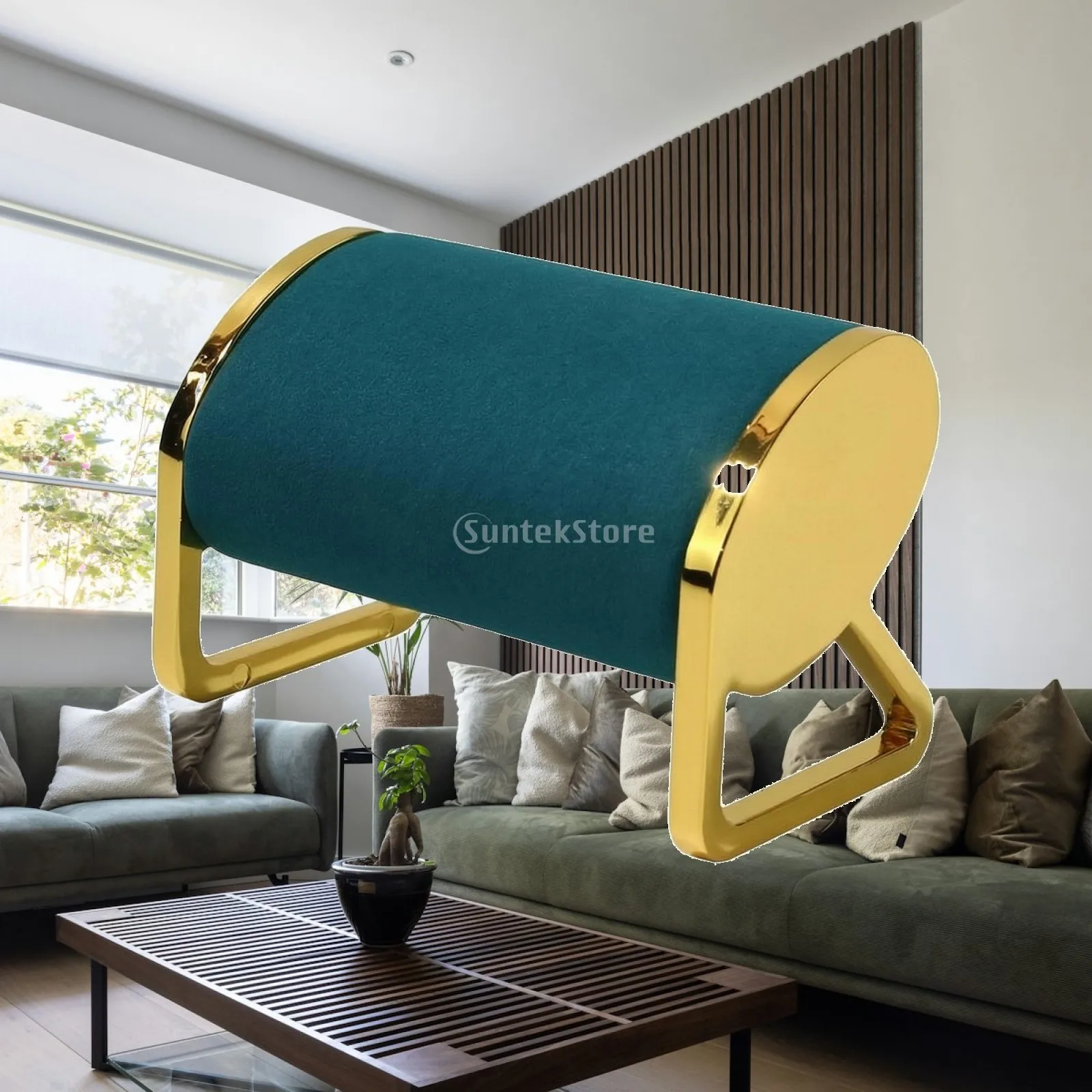 Watch Holder with Velvet Cushion Decorative Watch Display Stand Jewelry Display Stand with Cushion Compact Organizer