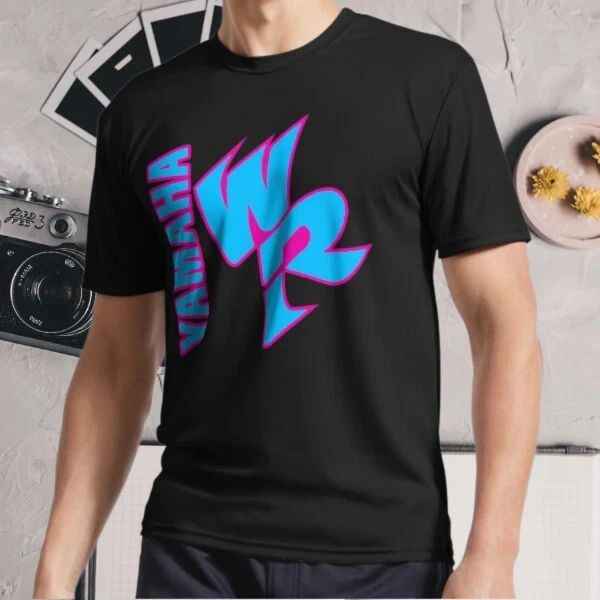 قميص جديد ياماها مصنع سباق نشط شعار تي شيرت الرجال موضة دراجة نارية رياضية قصيرة الأكمام القطن جولة الرقبة الأعلى