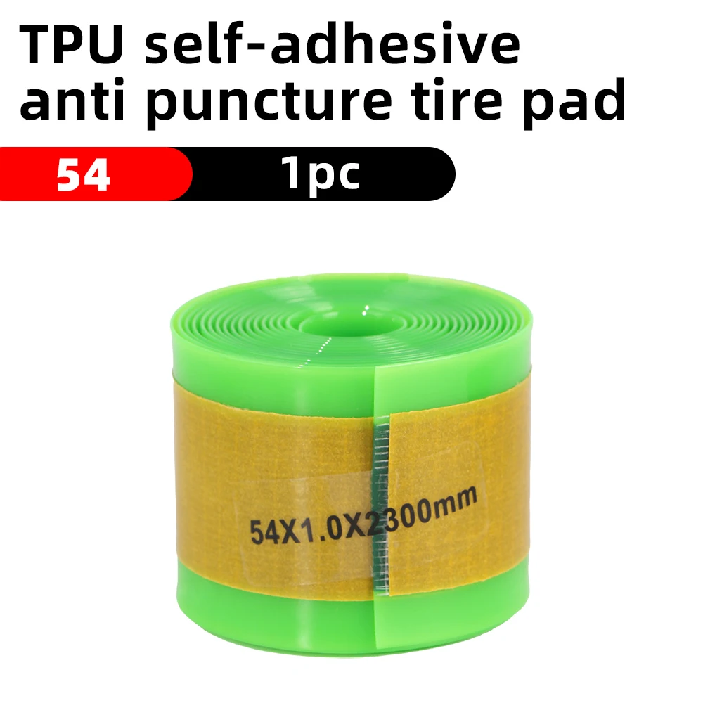 VXM Selbstklebende TPU-Glasfaser-Filament-Fahrradschlauch-Reifenauflage 1 Stk. Pannenschutz für Rennräder