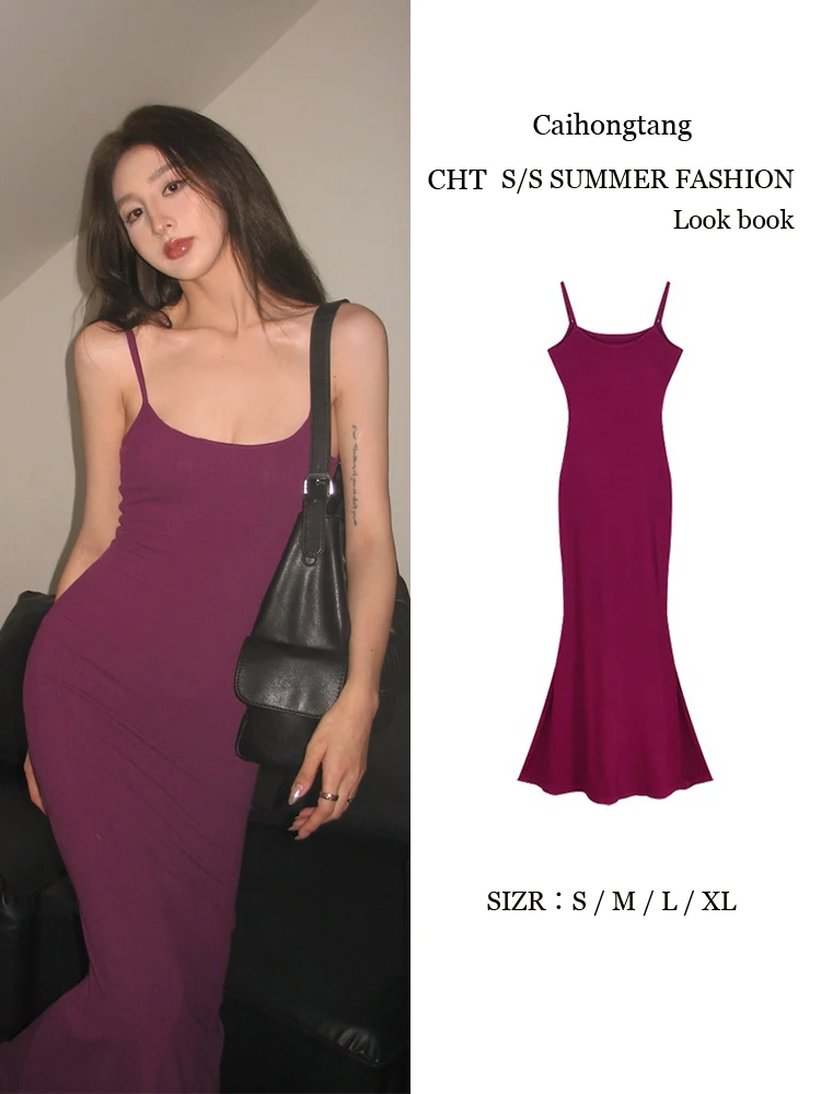 Sexy Lady Sle Long Tail Fi Skirt Women's Summer Clothing Slimming Waist High Waist Street Sle Wrap around Bodycon Dr