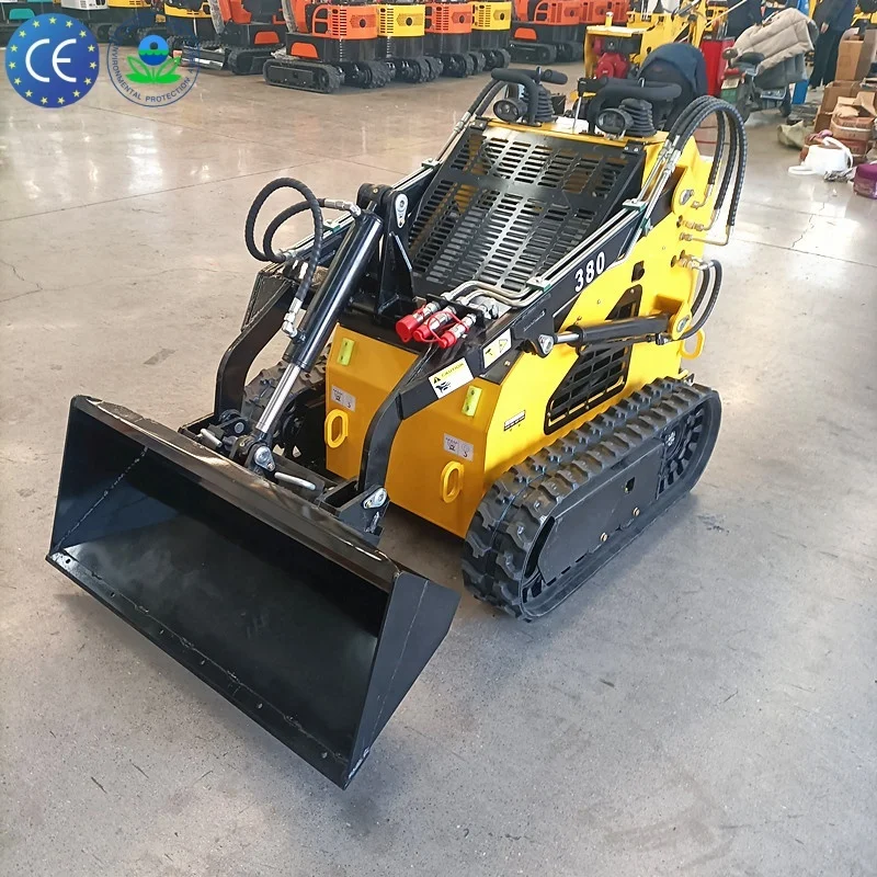 

Factory Hot Selling Front-end Mini Sliding Steering Loader, Track Engine, Hydraulic System, Small Sliding Loader