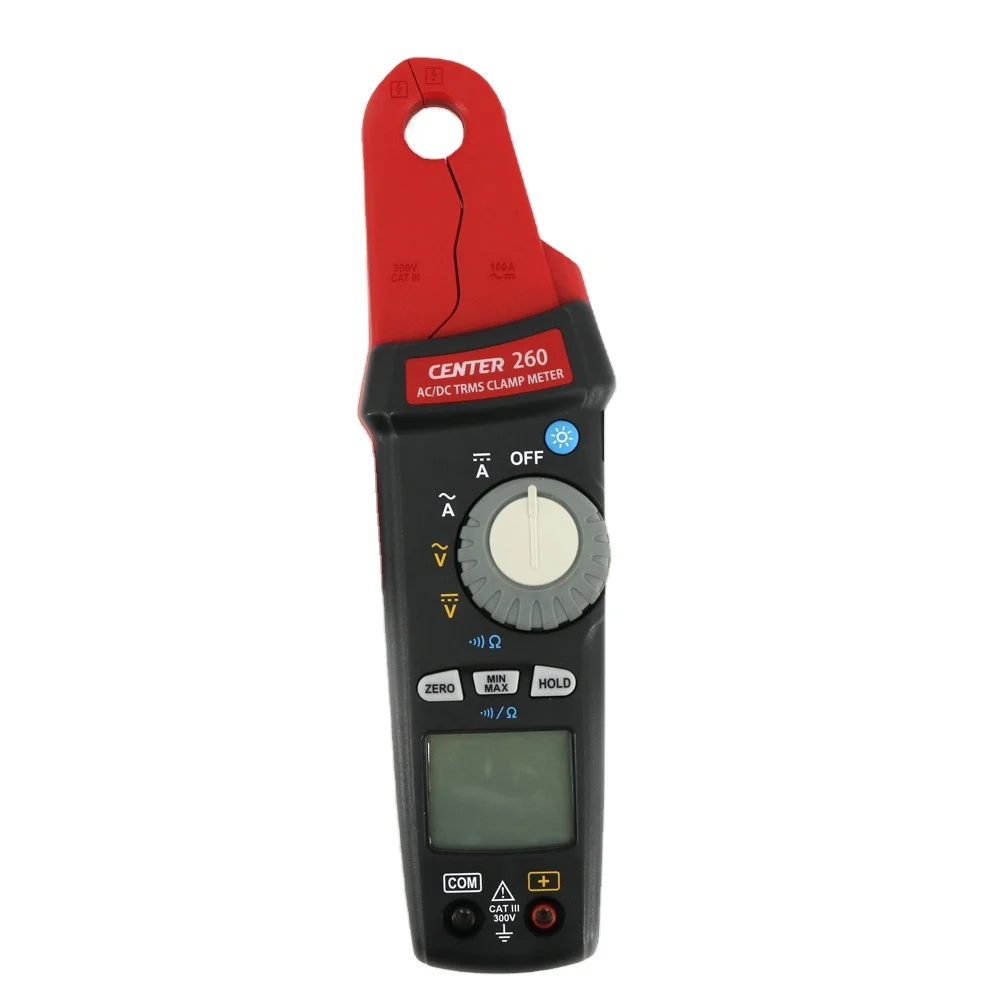 260 AC/DC Clamp Meter 1 MA Current Resolution  260