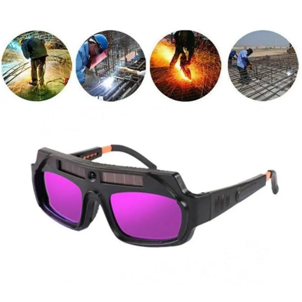 auto Welder Glasses Goggles for Argon Glasses, Widely Used in Welding, Gas Cutting, Brazing, Grinding