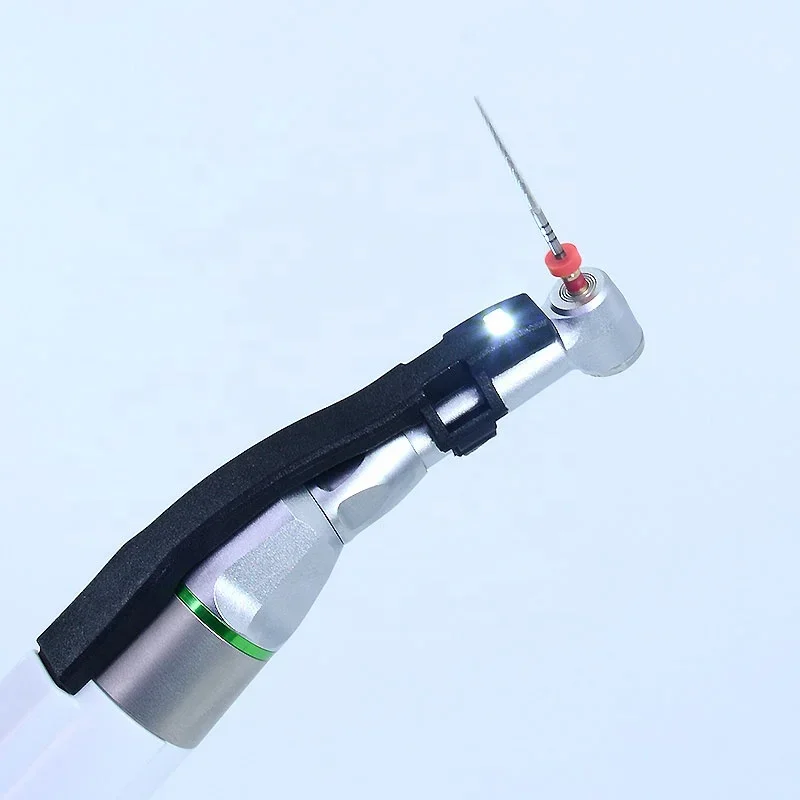 Dental LED endo motor with contra angle endodontic treatment handpiece with reciprocating function