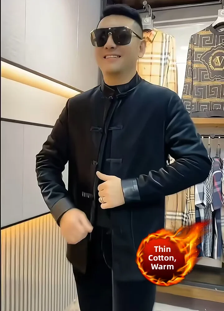 

Bla Thiened Warmth Busin Casual Jaet Осеннее мужское модное длинное пальто Sve Slim Fit Молодежная верхняя одежда