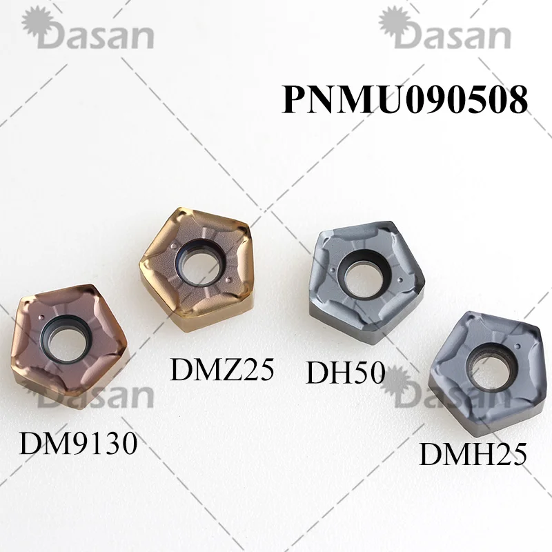 PNMU090508 PNMU Fast Feed Milling Insert Carbide Inserts Lathe Machine Turning Tool for MFPN66 050R 063R 080R 4T 5T 6T