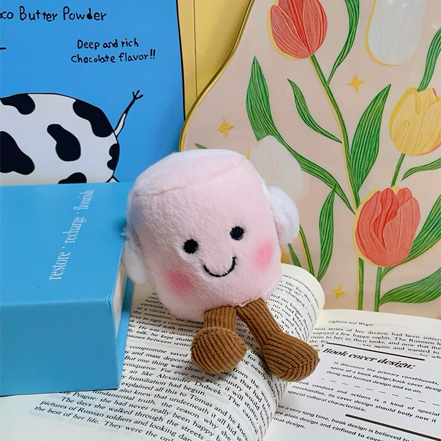 Leuke, creatieve en leuke suikerspin pluche hangers, paar hangers, kinderspeelgoed, poppentassen, hangers en geschenken