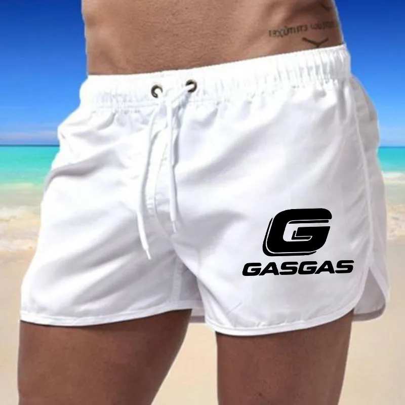 GASGAS Men\'s Sports Beach Shorts Shorts Summer light pants pocket loose tracksuit pants